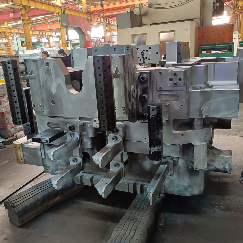 Automotive cylinder block die-