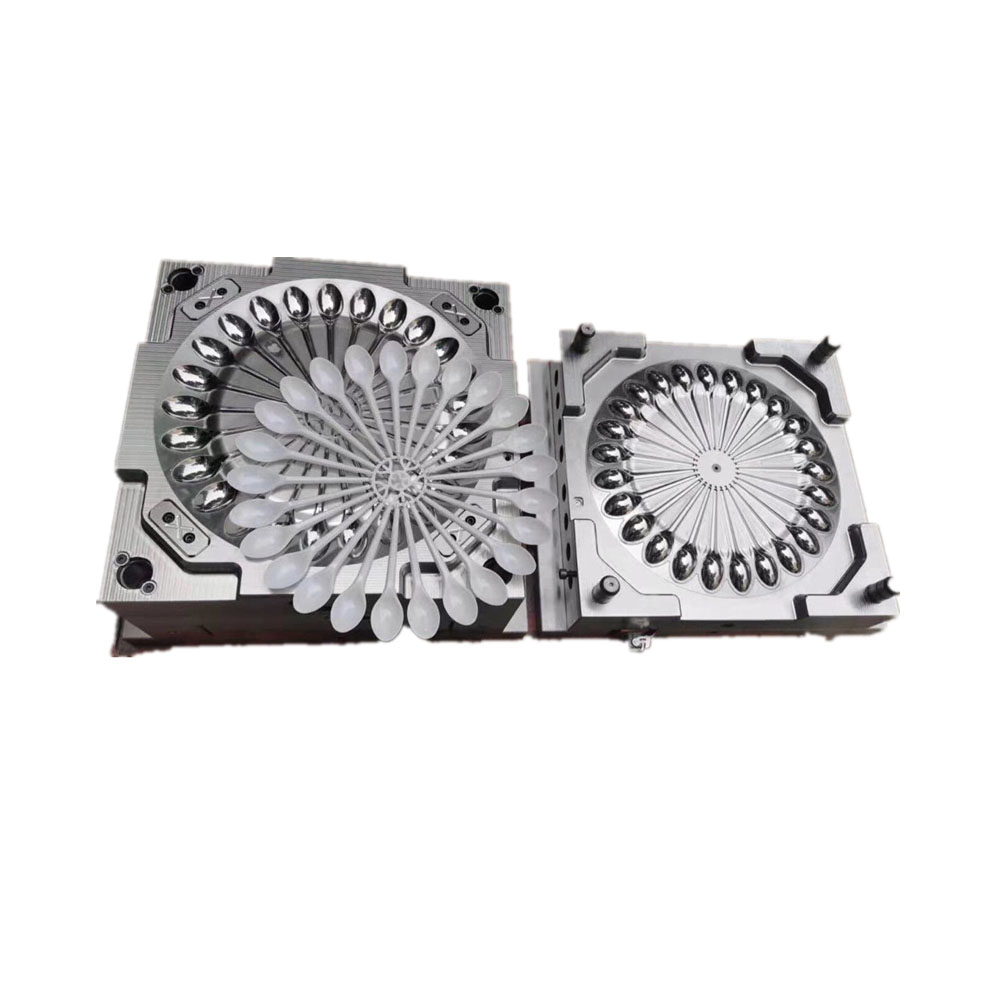 Plastic spoon mold base